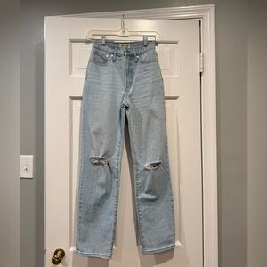 Madewell Perfect Vintage Straight Jean size 23